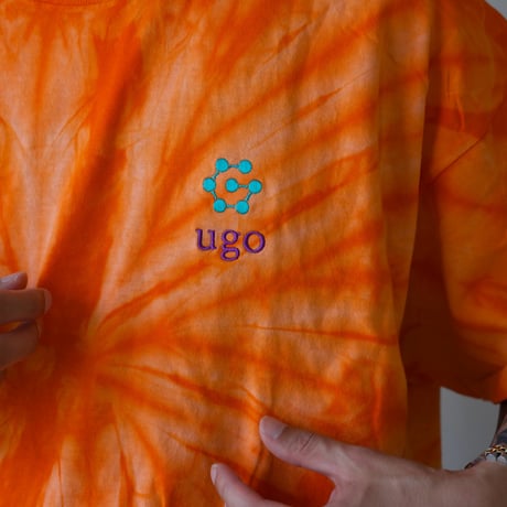< globule mag. × ugo collaboration > Crew Neck Shirt - Tie Dye