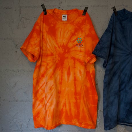 < globule mag. × ugo collaboration > Crew Neck Shirt - Tie Dye