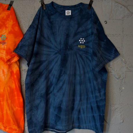 < globule mag. × ugo collaboration > Crew Neck Shirt - Tie Dye
