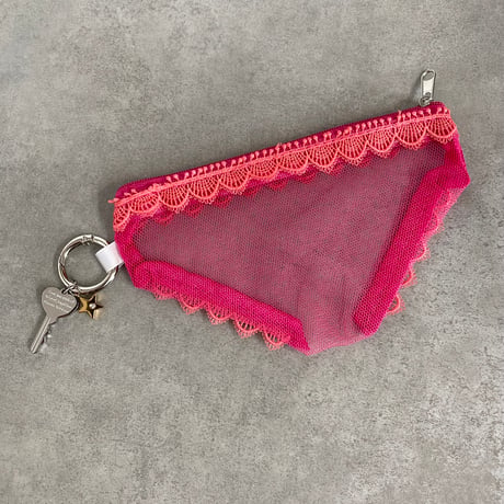 Lace panty pouch