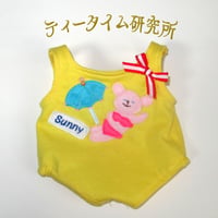 ぬいぐるみ服（モンチッチM対応）ビーチロンパースmonchhichi outfit