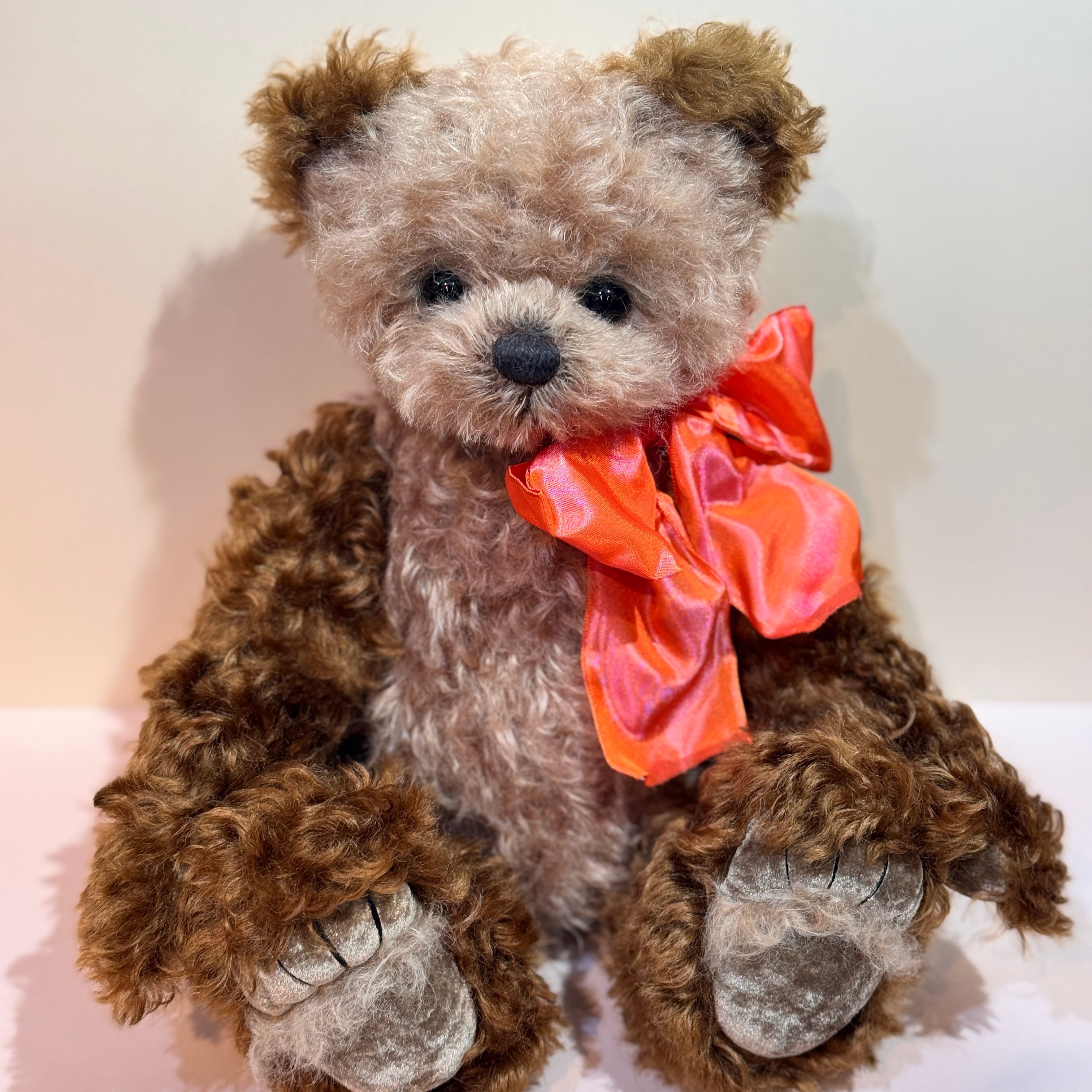 Classic Roar 32cm｜鳴くハンドメイドテディベア・グロワラー入り