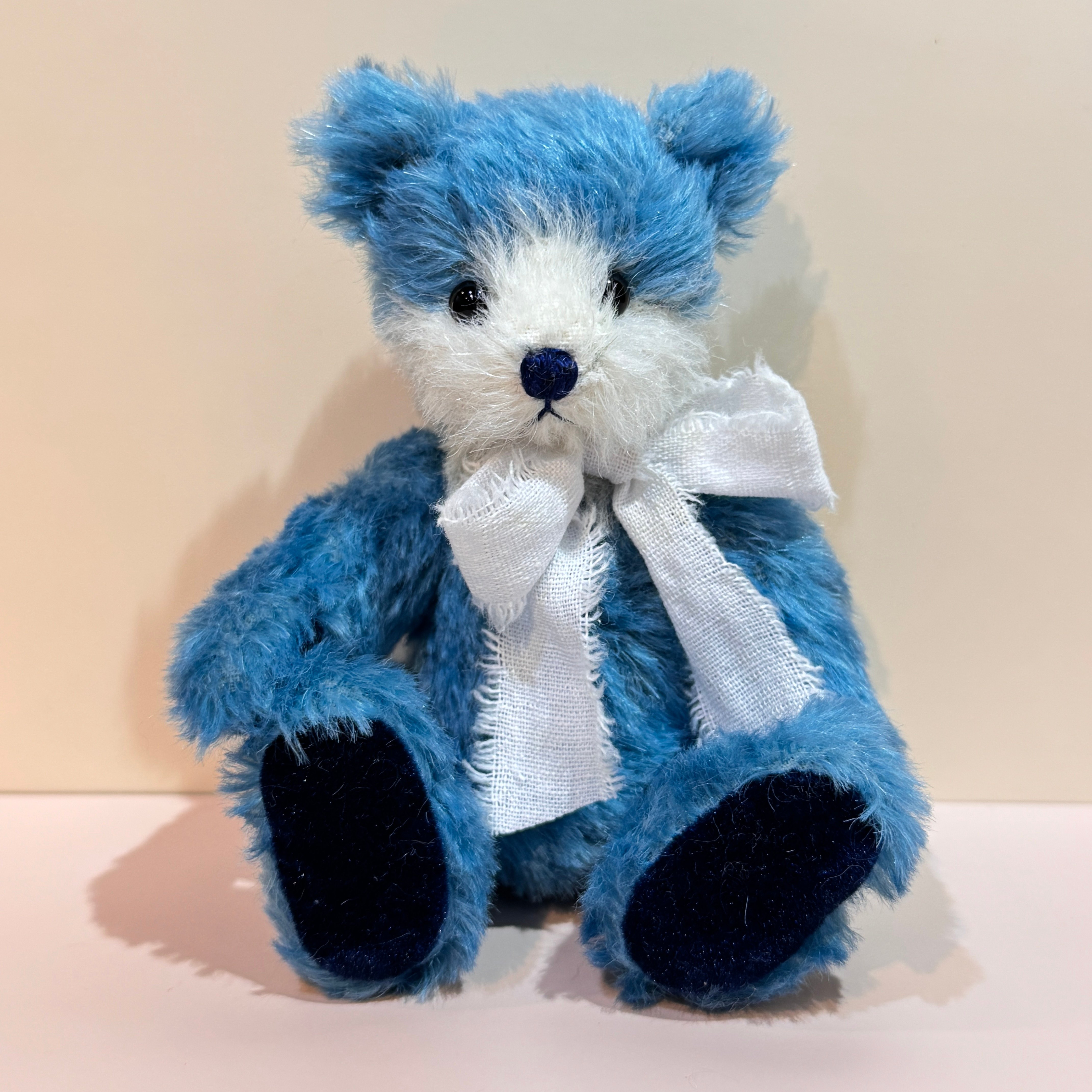 Fortune Bear 〜breeze〜｜Azure Blue | テディベア 路ゞ
