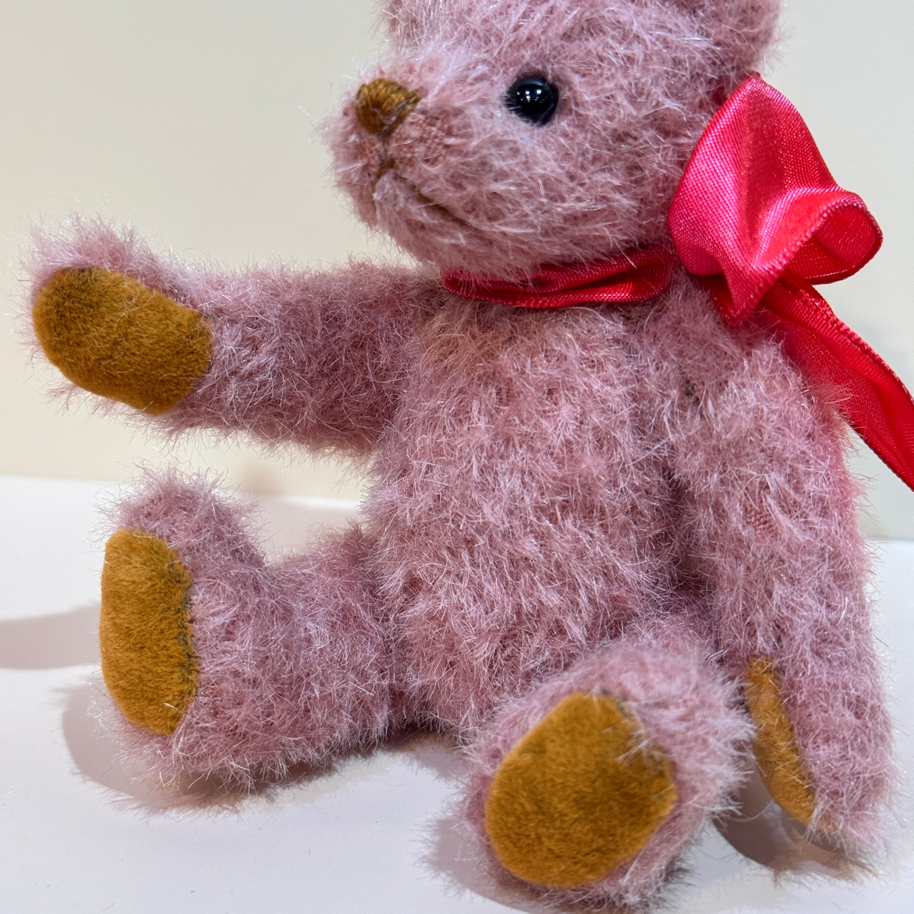 ミニチューベア クラッシック 14cm｜モヘアのハンドメイドテディベア