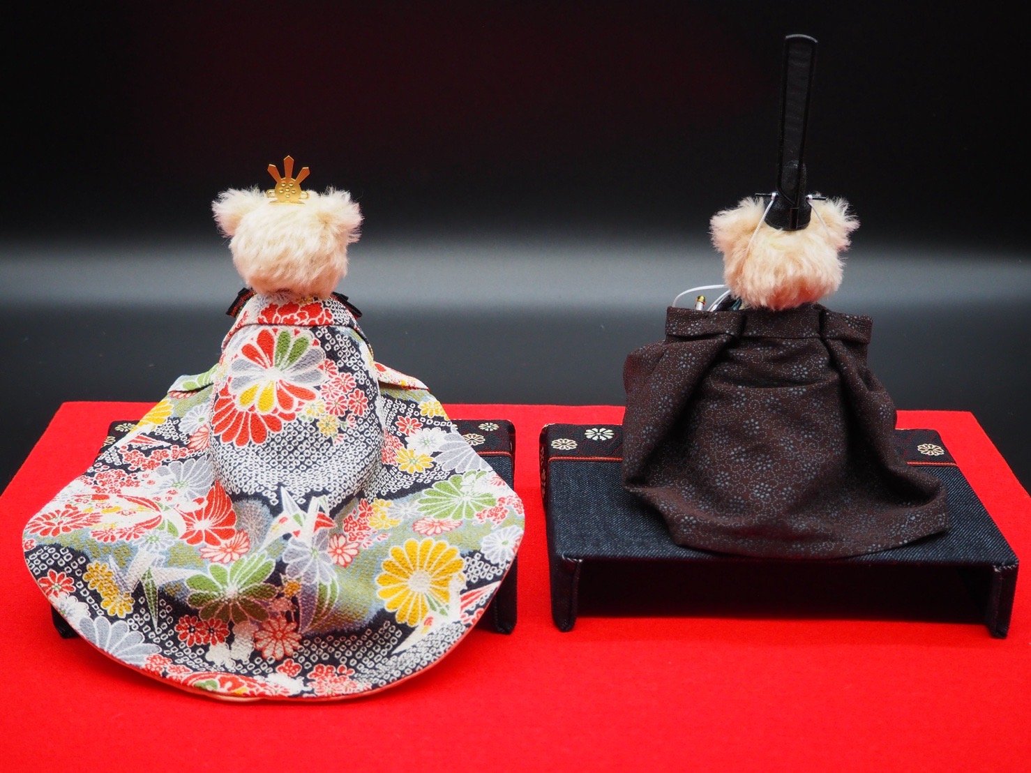 テディの雛まつり(オリジナル限定版テディベア) Hina Bear｜雛ベア花錦 Hananishiki | テディベア 路ゞ