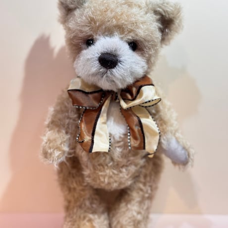 COCO Bear ｜ハンドメイドテディベア｜ジャーマンモヘア｜Teddy Bear JIJI