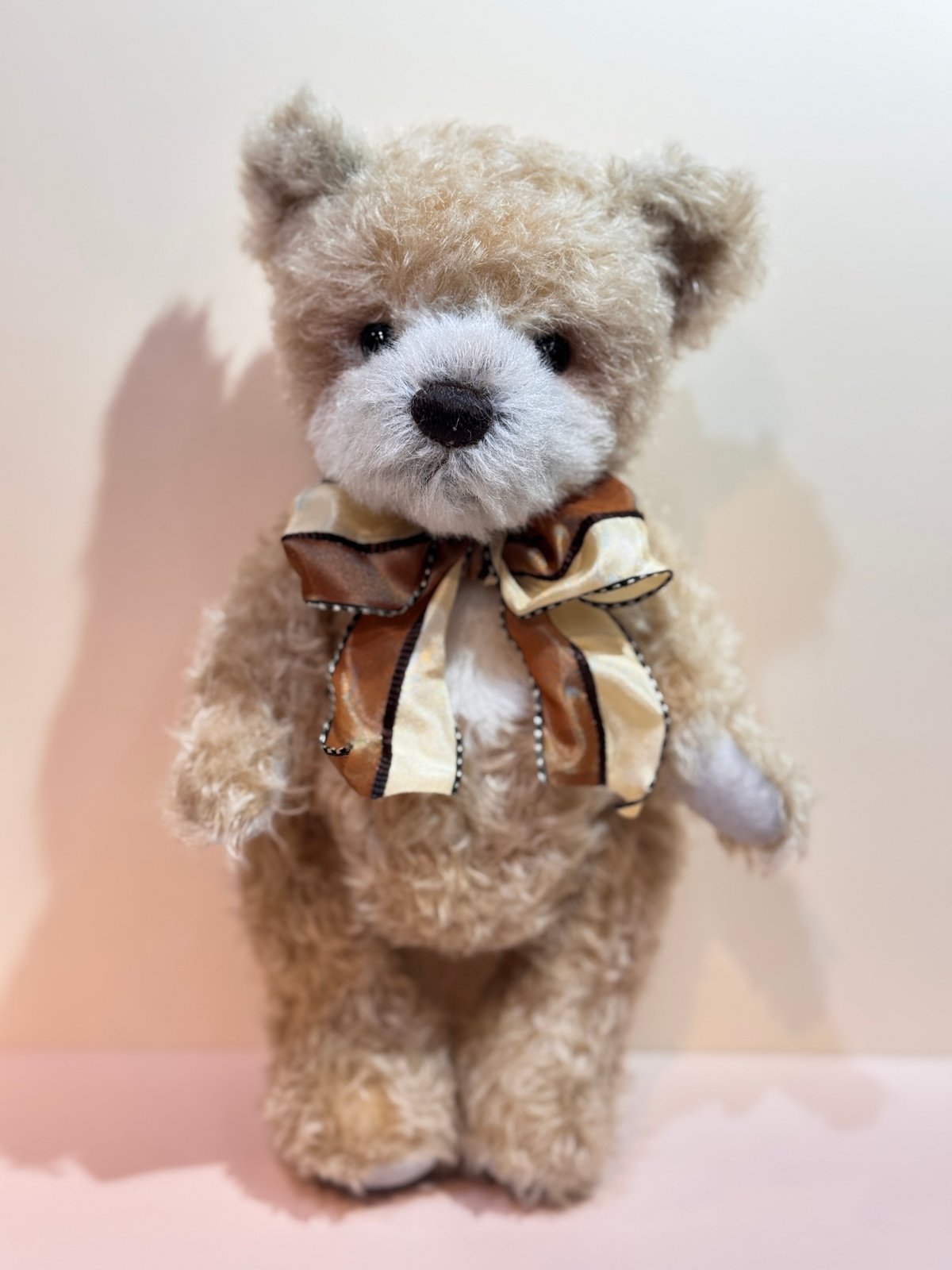 COCO Bear ｜ハンドメイドテディベア｜ジャーマンモヘア｜Teddy Bear
