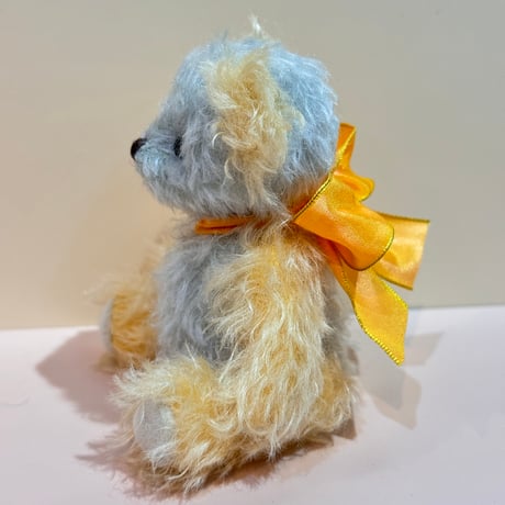 COCO Bear mini 14cm｜ツートンカラーのハンドメイドテディベア｜モヘア｜Teddy Bear JIJI