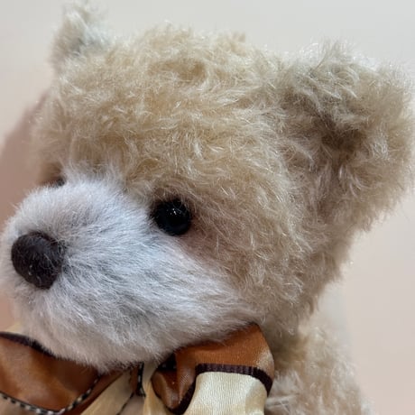 COCO Bear ｜ハンドメイドテディベア｜ジャーマンモヘア｜Teddy Bear JIJI