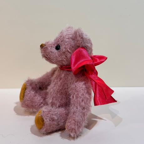 ミニチューベア クラッシック 14cm｜モヘアのハンドメイドテディベア｜グラスアイ・5ジョイント｜Teddy Bear JIJI