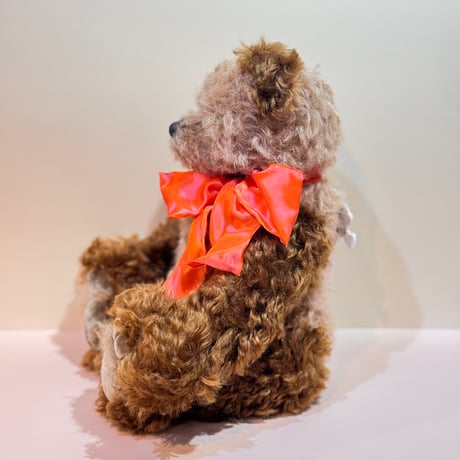 Classic Roar 32cm｜鳴くハンドメイドテディベア・グロワラー入り｜ツートンモヘア・肉球｜Teddy Bear JIJI