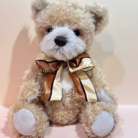 COCO Bear ｜ハンドメイドテディベア｜ジャーマンモヘア｜Teddy Bear JIJI