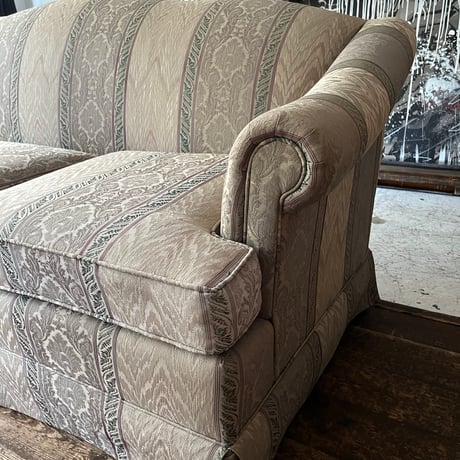 USED  “CRAYTON MARCUS” FABRIC 3P SOFA
