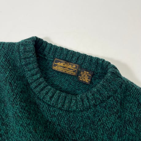 USED 90'S "EDDIE BAUER" WOOL KNIT SWEATER