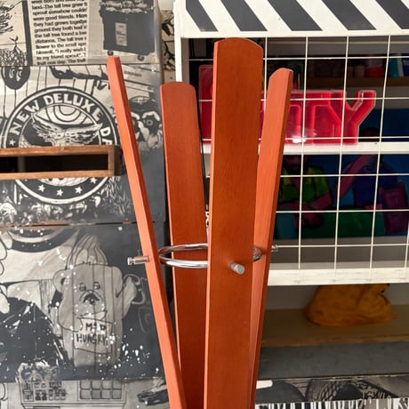 USED  90'S "ASPLUND  MONDO” WOODEN COAT RACK