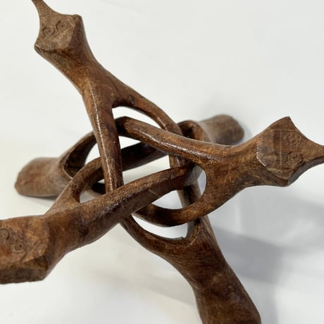 USED WOODEN STAND