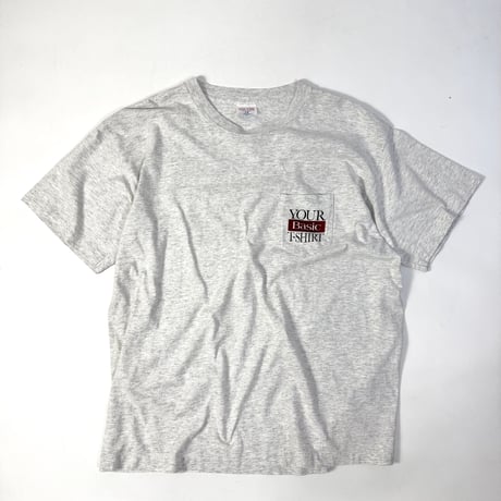 USED "YOUR BASIC T-SHIRT / KEEP IT BASIC" T-SHIRT
