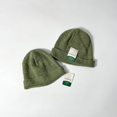 NOS "ECOLUTION" HEMP KNIT BEANIE