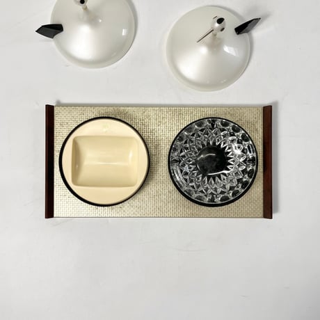 JAPAN VINTAGE 60’S “NATIONAL” CRANE ASHTRAY