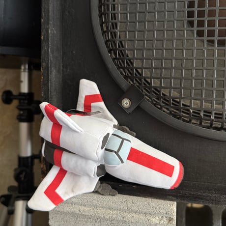 USED “BATTLESTAR GALACTICA / COLONIAL VIPER” STUFFED TOY