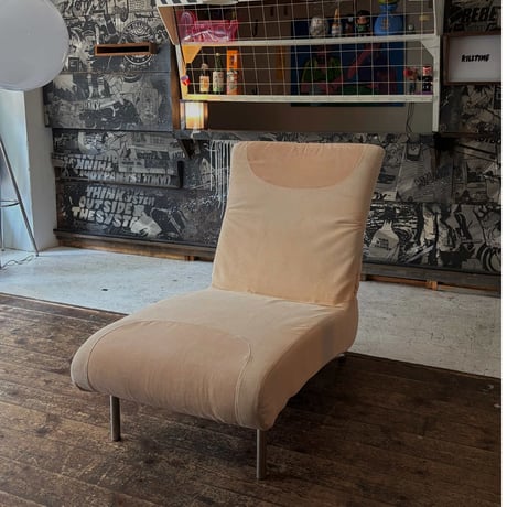 USED UNKNOWN MOVABLE IRON FRAME FABRIC 1P SOFA