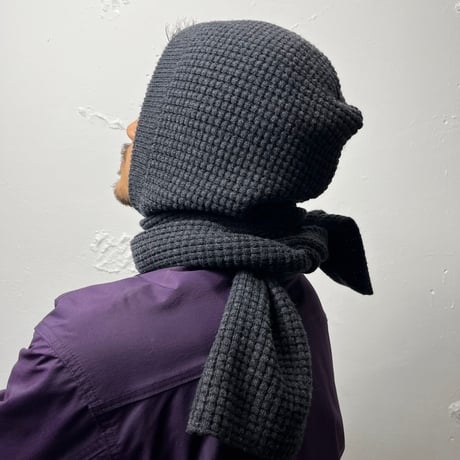 COMFORTABLE REASON "Wool Hood Scarf"