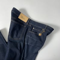 USED "GUCCI" LOW-RISE DENIM PANTS