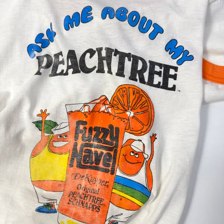 USED 80’S “PEACHTREE FUZZY NAVEL” LINGER T-SHIRT