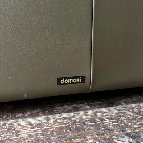 JAPAN USED "KARIMOKU / DOMANI" GENIUS LEATHER 2P SOFA