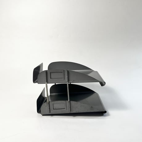 VINTAGE ALUMINUM LETTER ORGANIZER