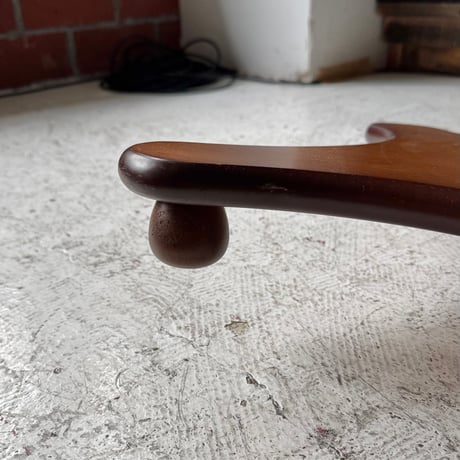 USED WOODEN COAT RACK