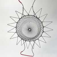 VINTAGE METAL WIRE BASKET