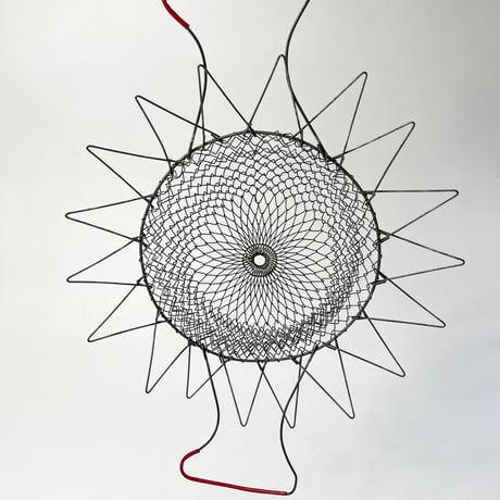 VINTAGE METAL WIRE BASKET
