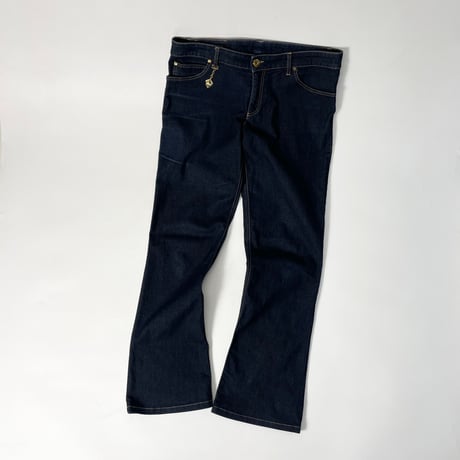 USED "GUCCI" LOW-RISE DENIM PANTS