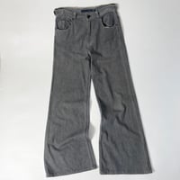 USED "RALPH LAUREN" WIDE FLARE DENIM PANTS