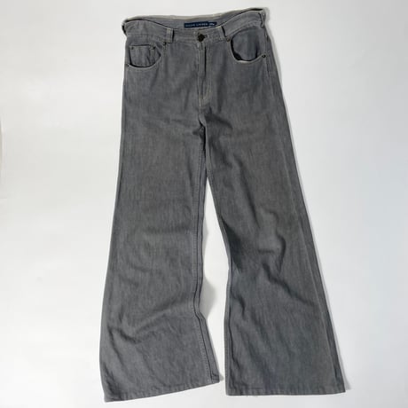 USED "RALPH LAUREN" WIDE FLARE DENIM PANTS