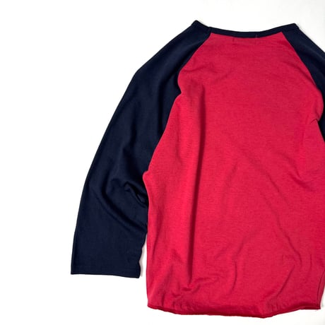 COOME "COTTON RAGRAN TEE"
