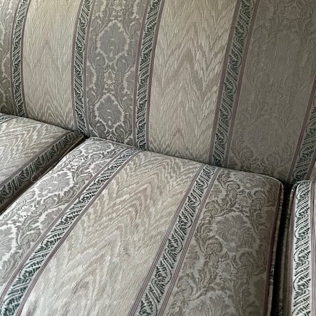 USED  “CRAYTON MARCUS” FABRIC 3P SOFA