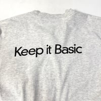 USED "YOUR BASIC T-SHIRT / KEEP IT BASIC" T-SHIRT