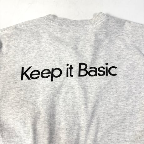 USED "YOUR BASIC T-SHIRT / KEEP IT BASIC" T-SHIRT