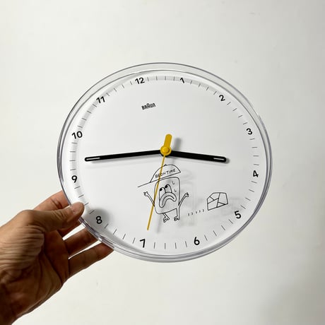 WALL CLOCK by OGAWA YOHEI