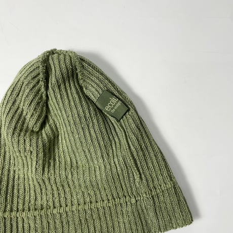 NOS "ECOLUTION" HEMP KNIT BEANIE