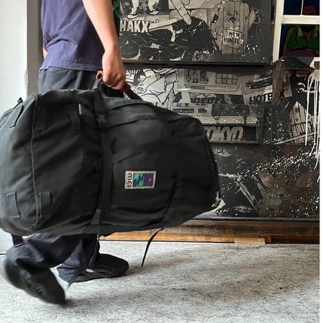 USED 90'S "MEI" 2WAY NYLON BIG BAGPACK