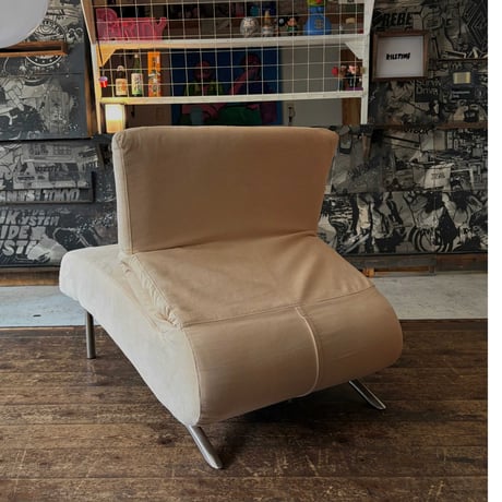 USED UNKNOWN MOVABLE IRON FRAME FABRIC 1P SOFA