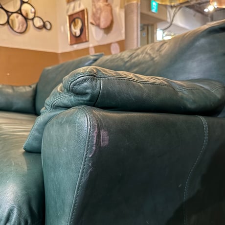 USED LEATHER 2.5P SOFA