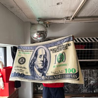 NEW 100$ BILL BEACH TOWEL