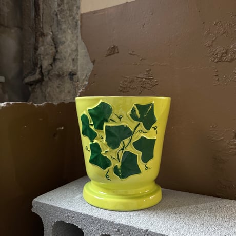 VINTAGE  50'S TV PLANTER CERAMIC LAMP