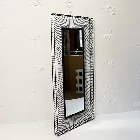 USED IRON FRAME WALL MIRROR