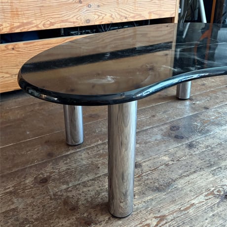 USED IRON FRAME LOW TABLE