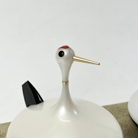 JAPAN VINTAGE 60’S “NATIONAL” CRANE ASHTRAY